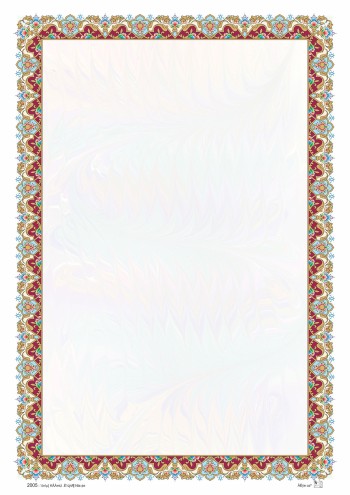 تذهیب 120 گرمی A4 کد 2005